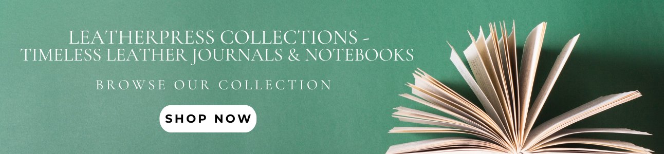 Leatherpress Collections - Timeless Leather Journals & Notebooks