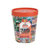 50 Awe-Inspiring Travel Destinations Bucket List 1000-Piece Puzzle