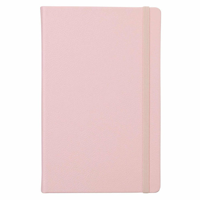 Inspire Quartz Pink Large Notebook (Genuine Leather) (Inspire Collection)
