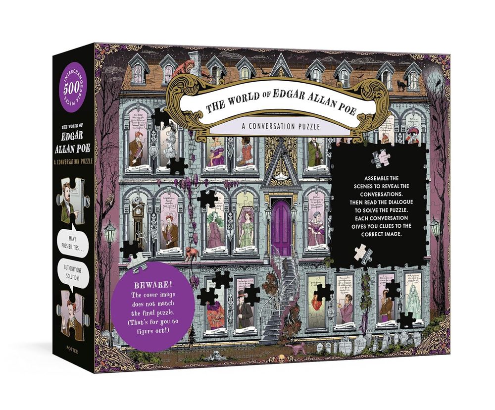 World Of Edger Allan Poe: A Coversation Puzzle