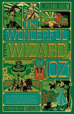 The Wonderful Wizard Of Oz: Illustrated With Interactive Elements (Hardcover)