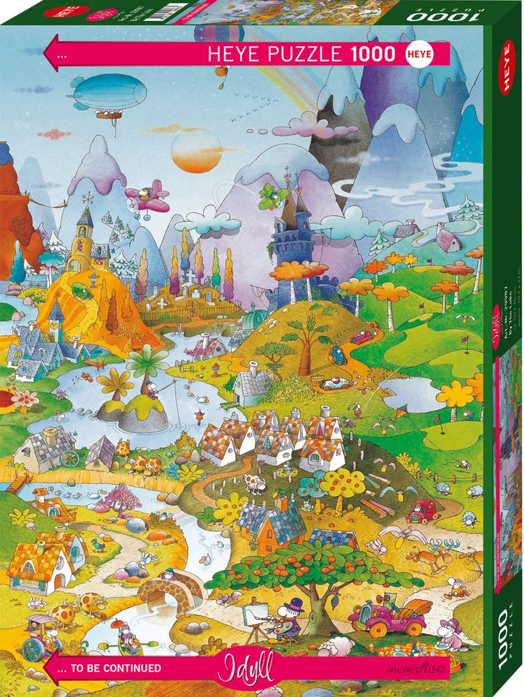 Idyll By The Lake 1000 Piece Puzzle