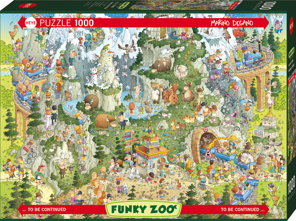 Himalayan Habitat 1000 Piece Puzzle