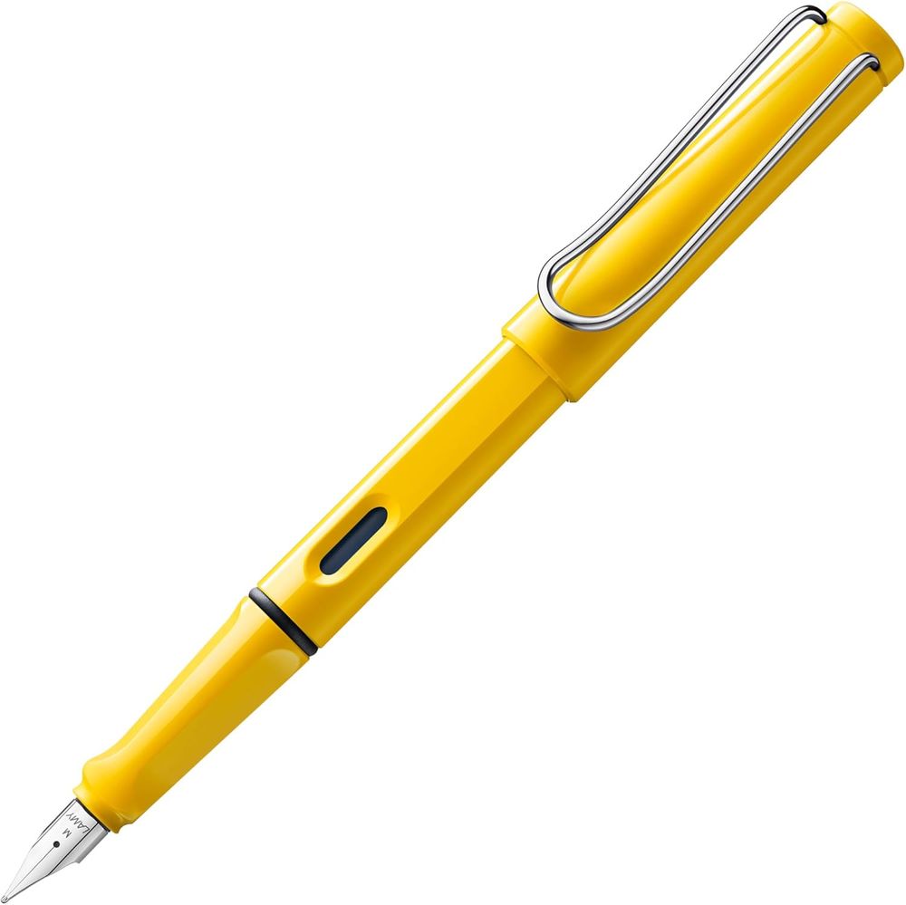 Safari Fountain Pen Yellow Med