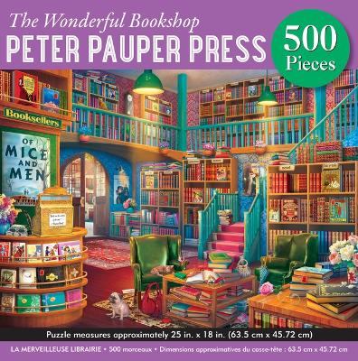 The Wonderful Bookshop 500 Piece Puzzle