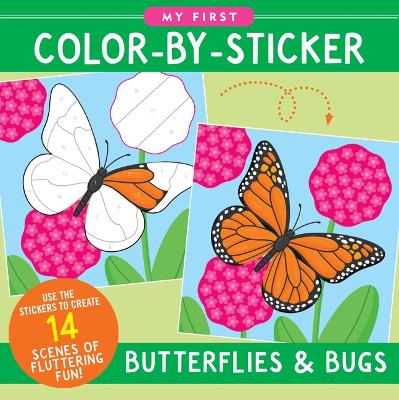My First Color-by-Sticker: Butterflies & Bugs