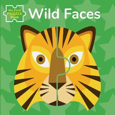 Wild faces puzzle book