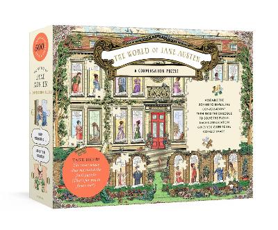The World of Jane Austen: A Conversation Puzzle: 500 Piece Puzzle
