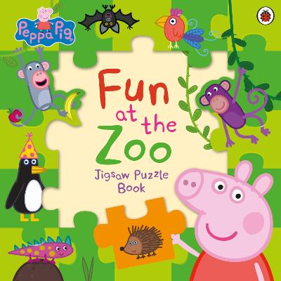 Peppa Pig: Fun At The Zoo Jigsaw Puzzle Book (Board Book)
