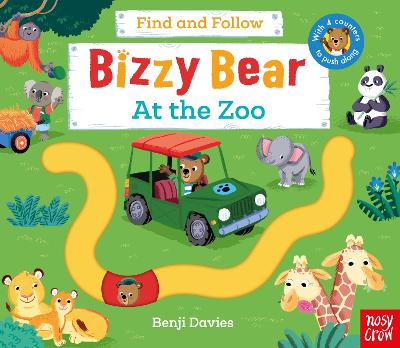 Bizzy Bear: Find & Follow At The Zoo
