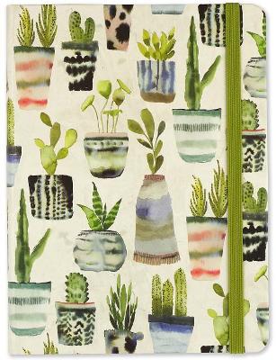 Watercolor Succulents Journal (Hardcover)