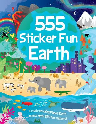 555 Sticker Fun: Earth