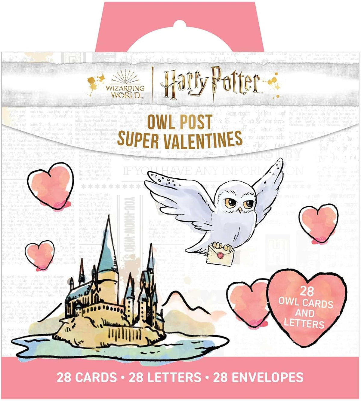 Harry Potter: Owl-Post Super Valentines (28 Cards, 28 Letters, 28 Envelopes)