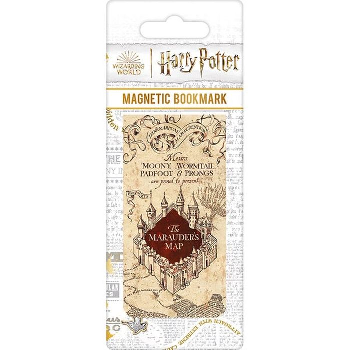 Harry Potter: The Marauder's Map Magnetic Bookmark