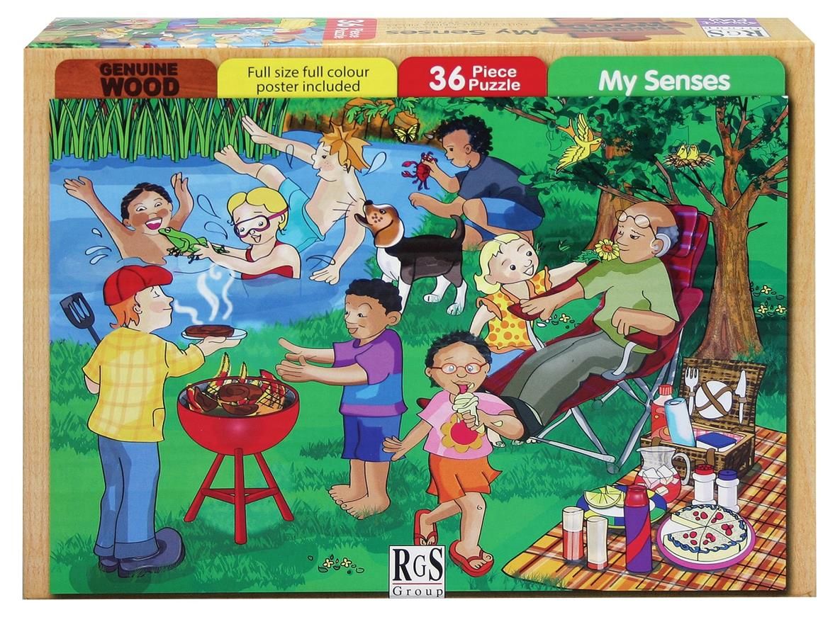 My Senses Wooden Puzzle