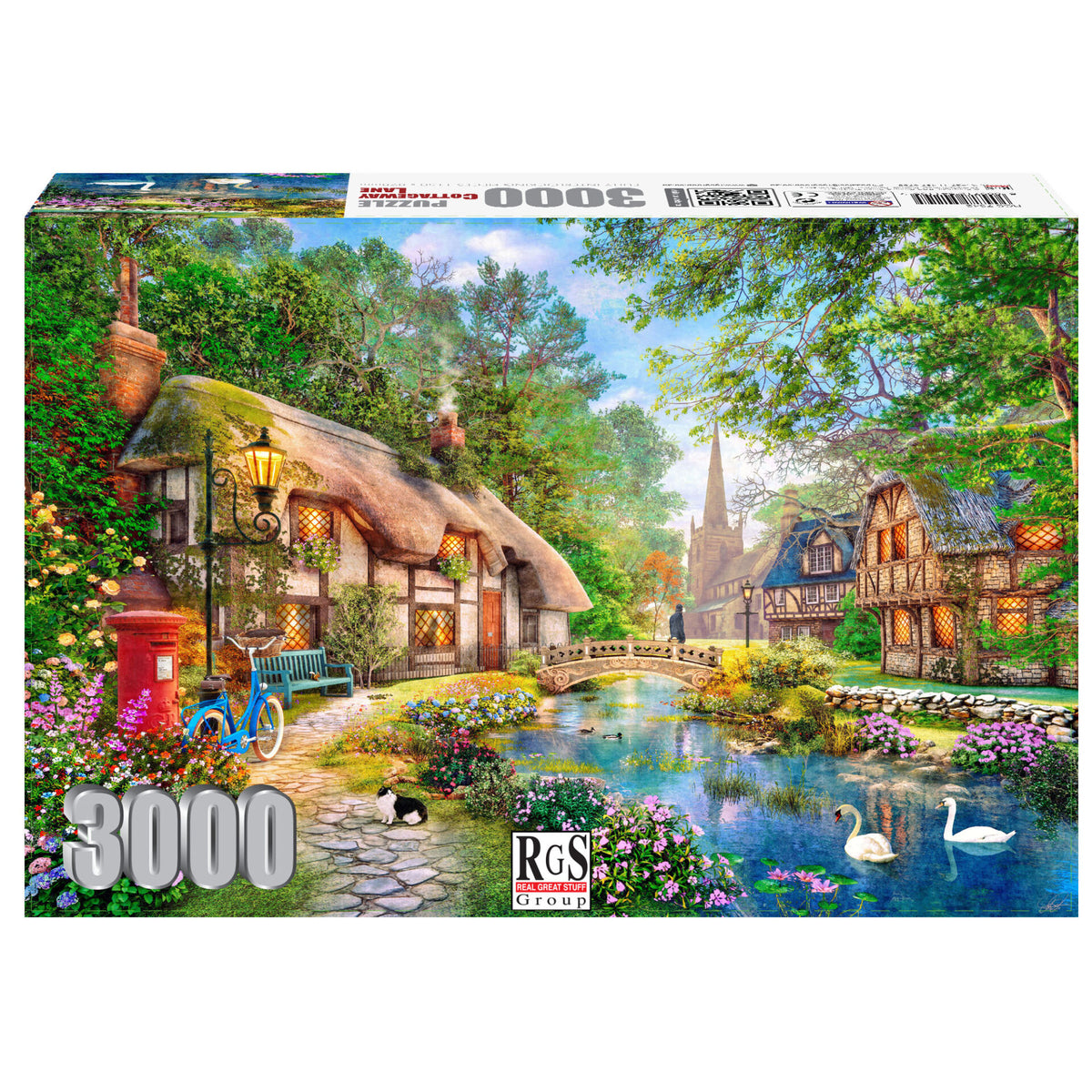 Cottageway Lane 3000pc Puzzle