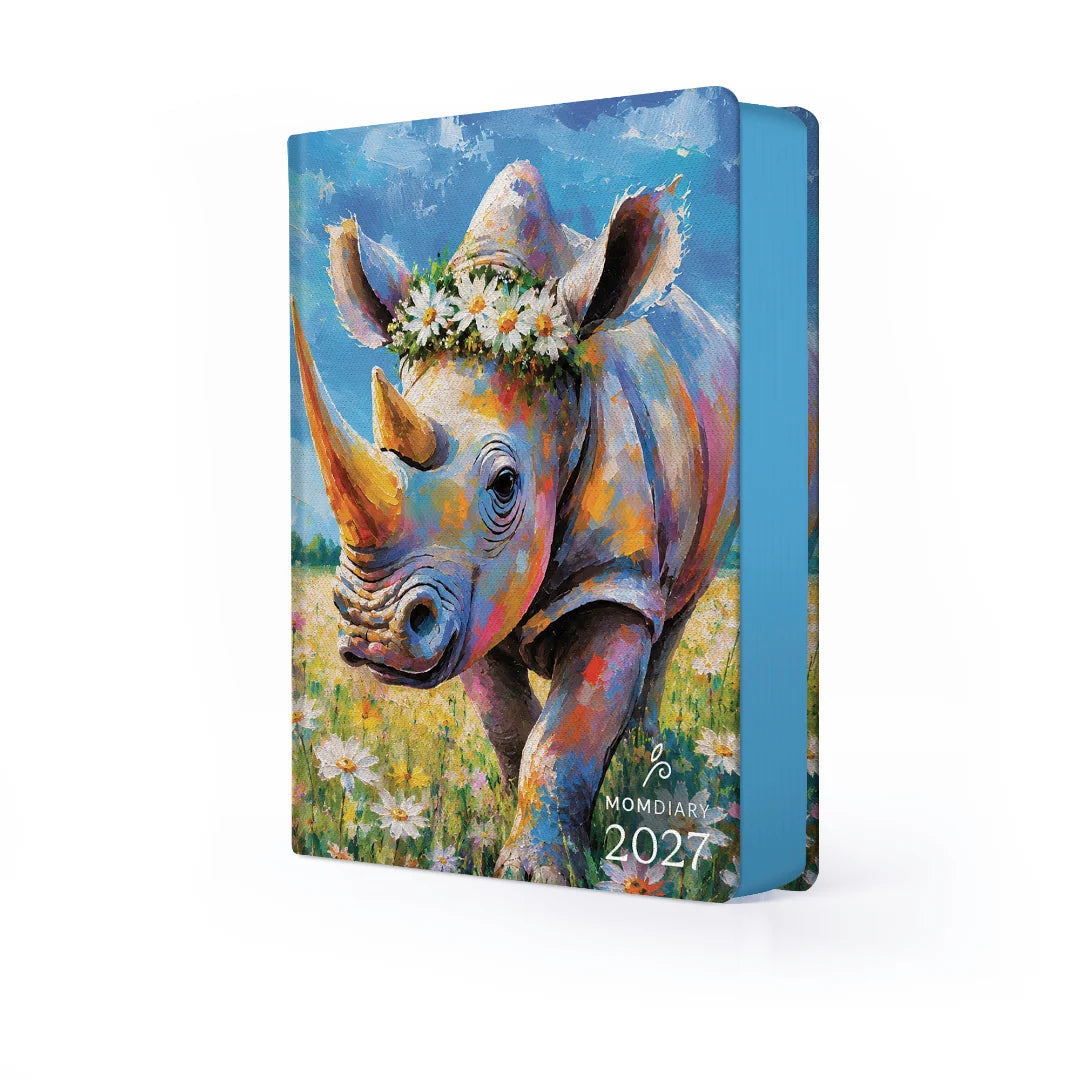 The Papery 2027 Mom Diary: Rhino