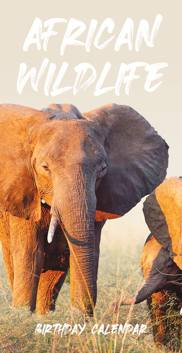 Wildlife Birthday Calendar