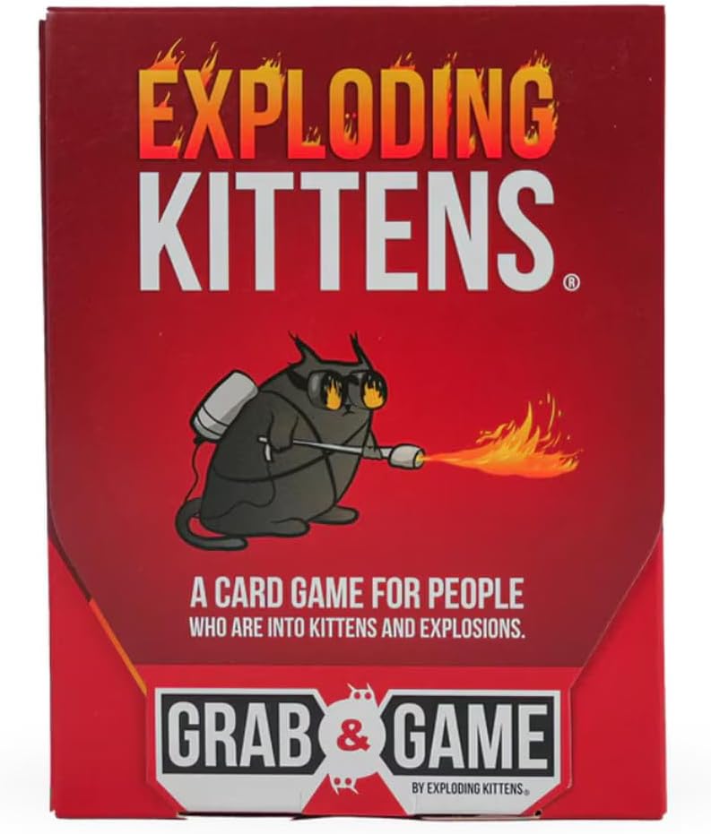 Exploding Kittens: Grab & Game (Card Game)