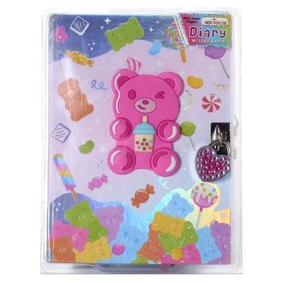Diary With Lock Gummy Bear