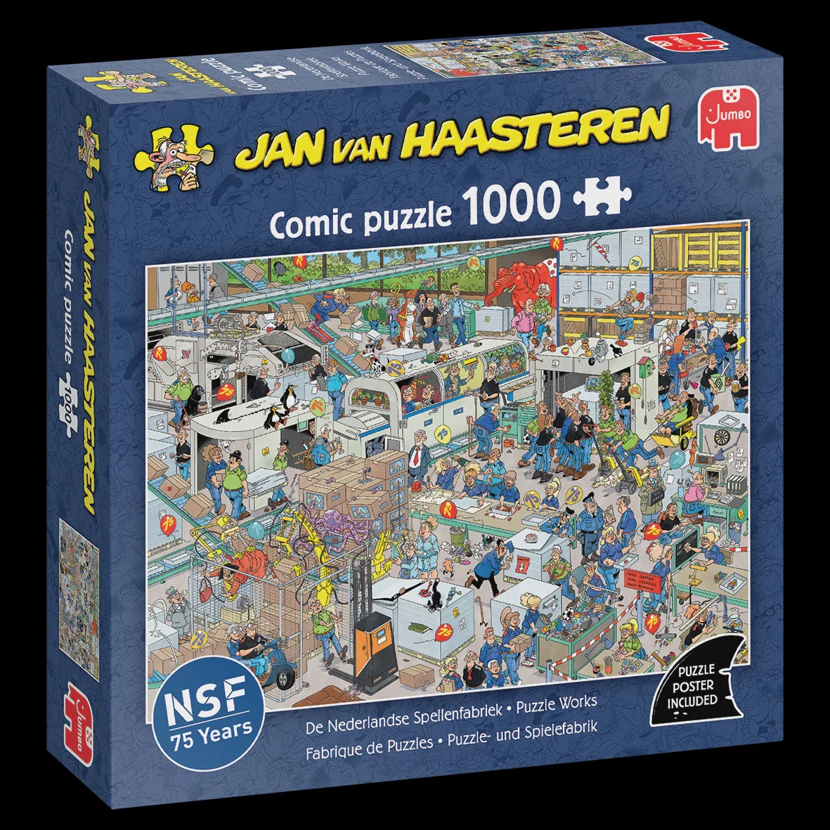 Jan van Haasteren: Puzzle Works 1000 Piece Puzzle