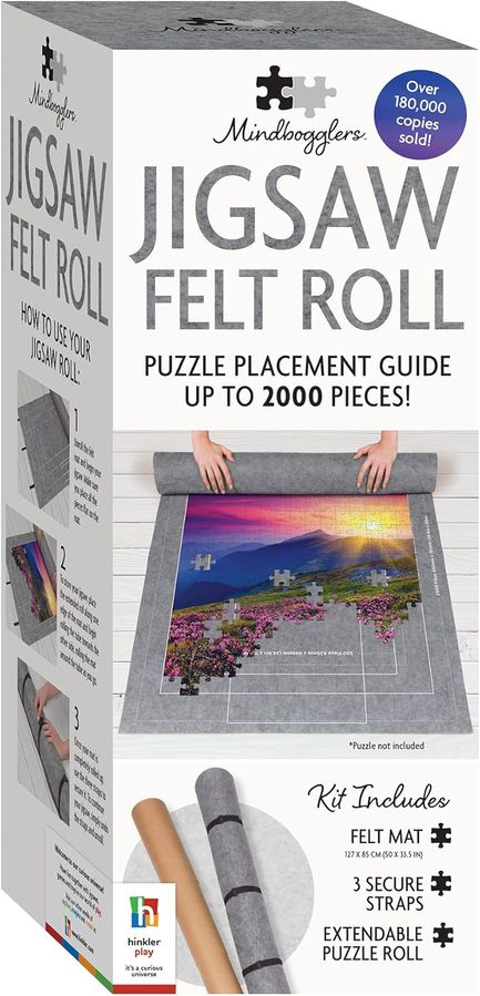 Mindbogglers: Jigsaw Felt Roll
