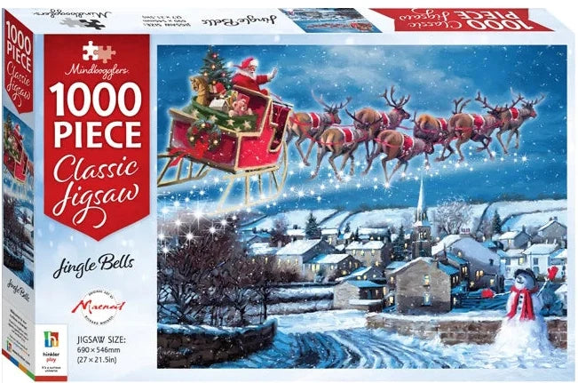 Mindbogglers Christmas Jingle Bells 1000 Piece Puzzle