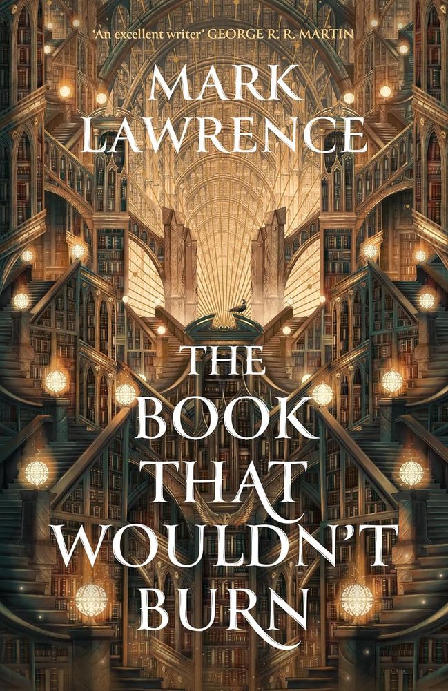 The Library Trilogy 1: The Book That Wouldn't Burn (Paperback)