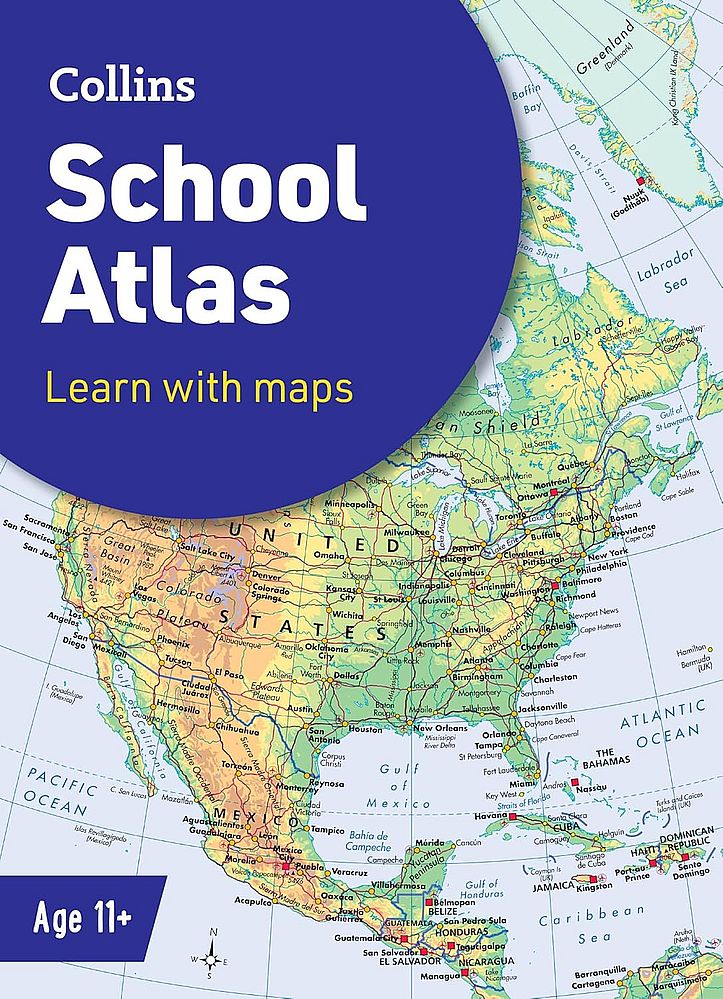Collins School Atlas 7th Edition (Paperback)
