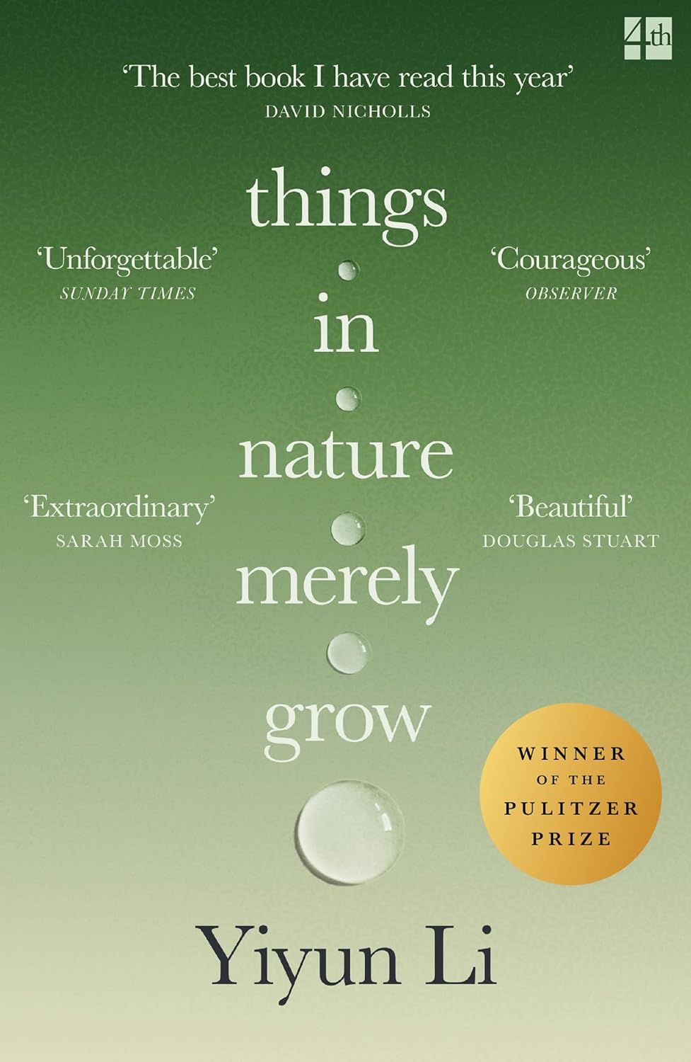 Things In Nature Merely Grow (Paperback)