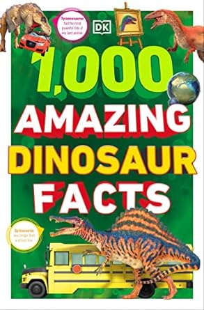 1,000 Amazing Dinosaur Facts (Paperback)