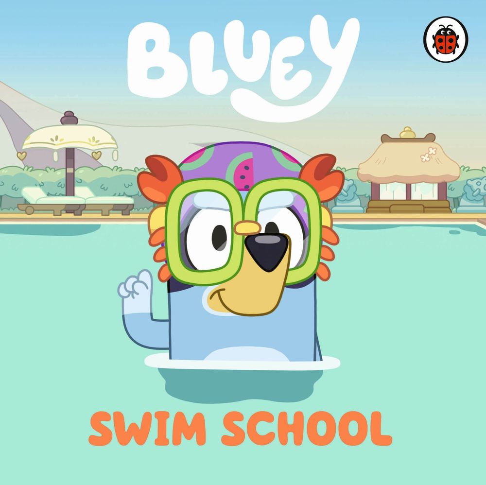 Bluey: Swim School (Board Book)