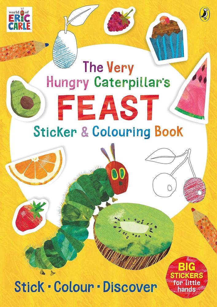 The Very Hungry Catepillar's Feast Sticker And Colouring Book (Paperback)