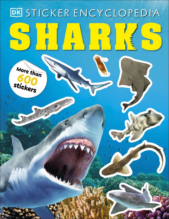 Sticker Encyclopedia: Sharks (Paperback)