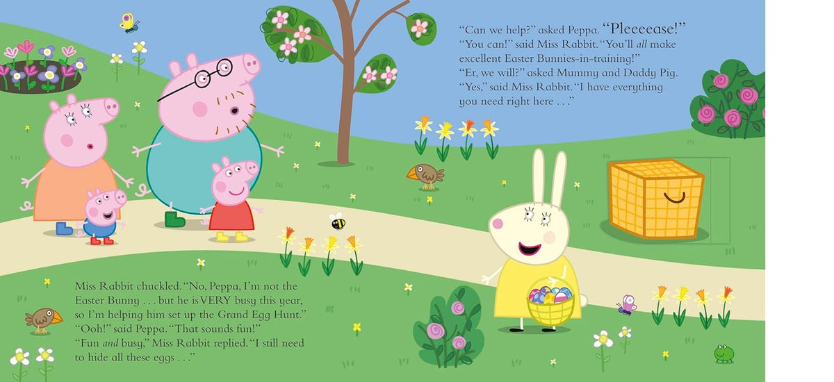 Peppa Pig: Peppa's Grand Easter Egg Hunt (Paperback)
