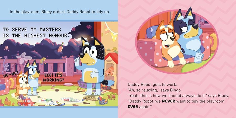 Bluey: Daddy Robot (Board Book)