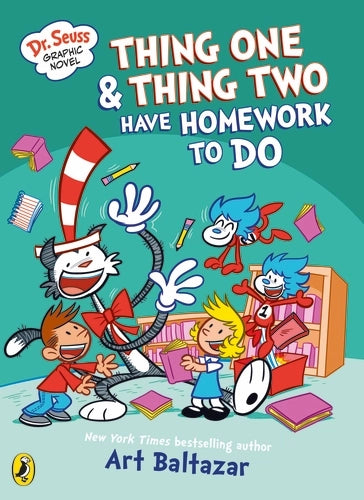 Dr Seuss Graphic Novel: Thing One and Thing Two Have Homework to Do (Paperback)