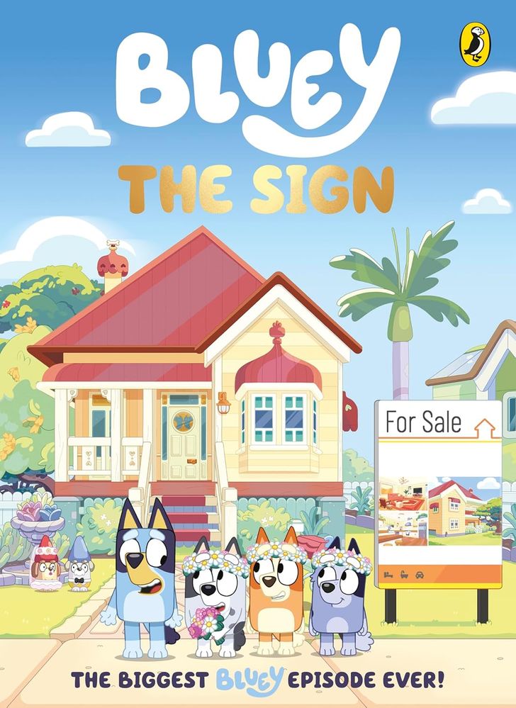Bluey: The Sign (Hardcover)