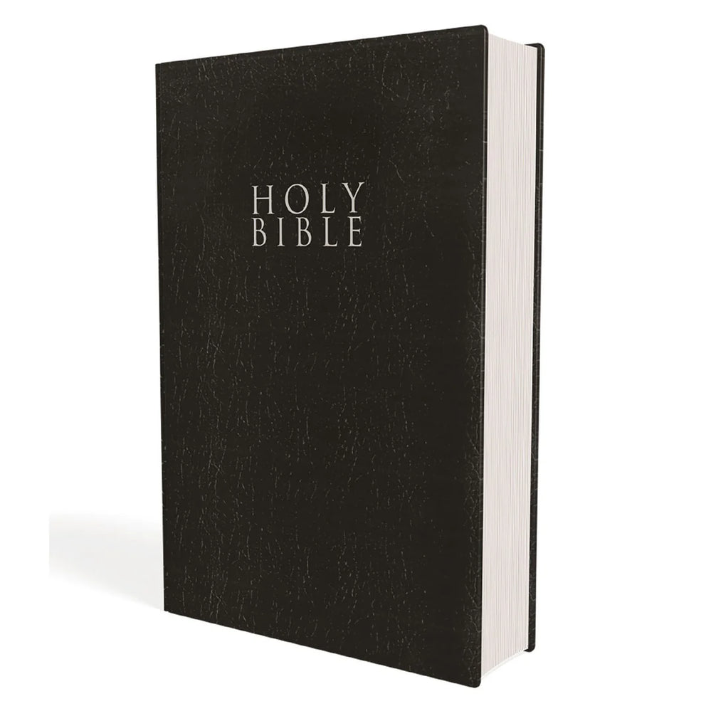 NIV, Gift and Award Bible, Leather-Look, Black, Red Letter, Comfort Print