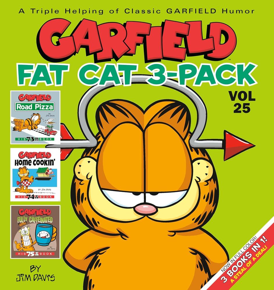 Garfield Fat Cat 3-Pack Volume 25 (Paperback)