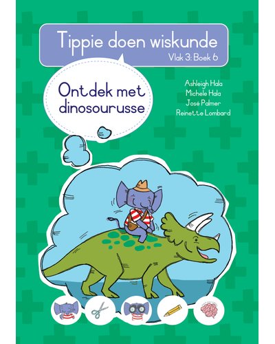 Tippie Doen Wiskunde Vlak 3 Boek 6: Ontdek met Dinosourusse Paperback)