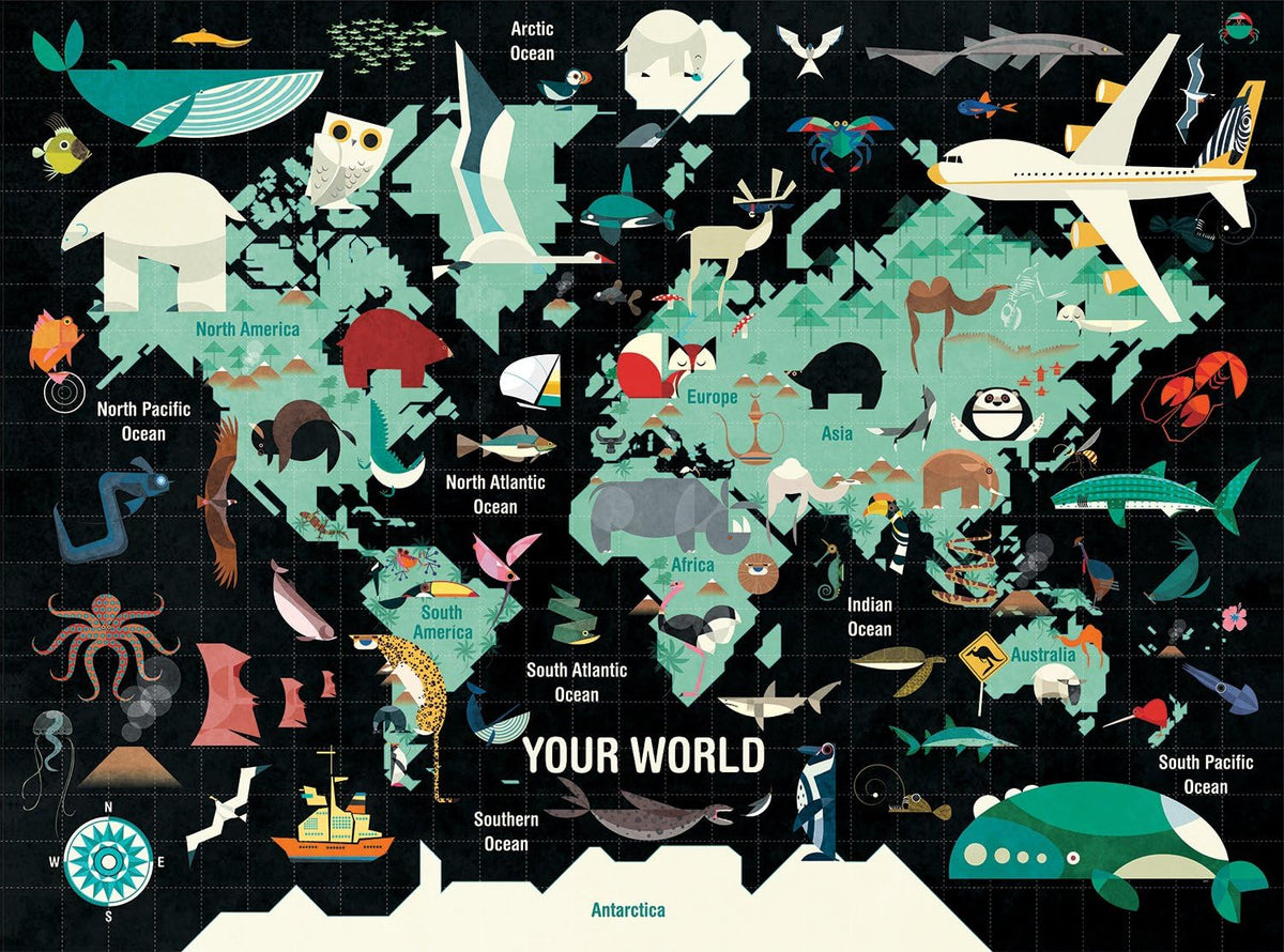 Your World 1000 Piece Puzzle