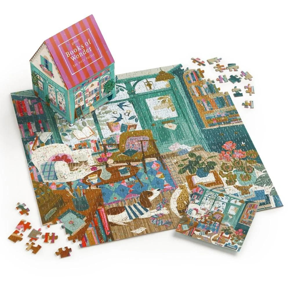 Books Of Wonder 500 Piece House Puzzle