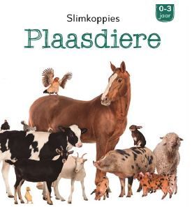 Slimkoppies: Plaasdiere (Board Book)