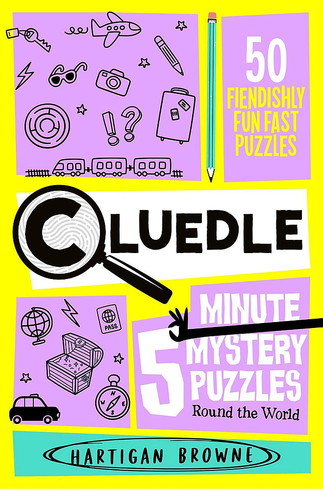 Cluedle 5 Minute Mystery Puzzles: Round the World (Paperback)