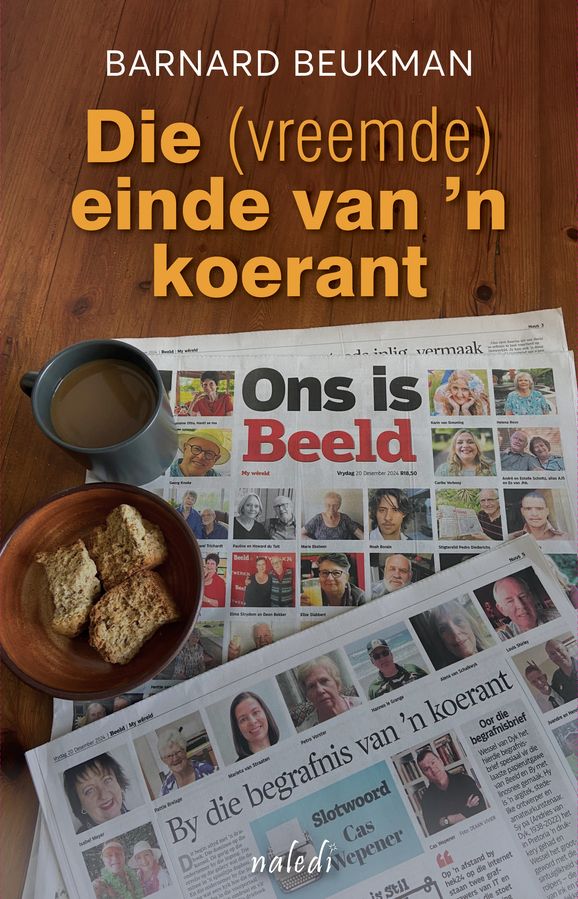 Die Vreemde Einde Van 'n Koerant (Paperback)