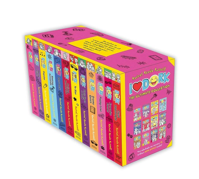 Dork Diaries 12 Book Box Set (Paperback)