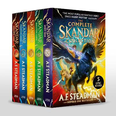 Complete Skandar 5 Book Collection