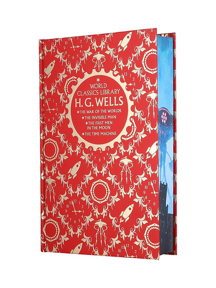 World Classics Library: H.G Wells (Stencilled Edges)