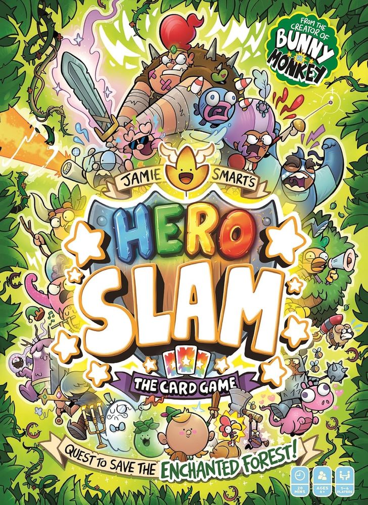 Jamie Smart's Hero Slam Cards